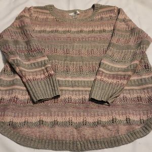 Christopher Banks curved hem sweater 1x Tote 4